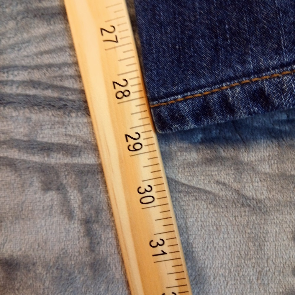 Tommy Hilfiger Jeans Mens 37x29 Blue Classic Fit Straight Leg Denim Pants - Picture 8 of 11